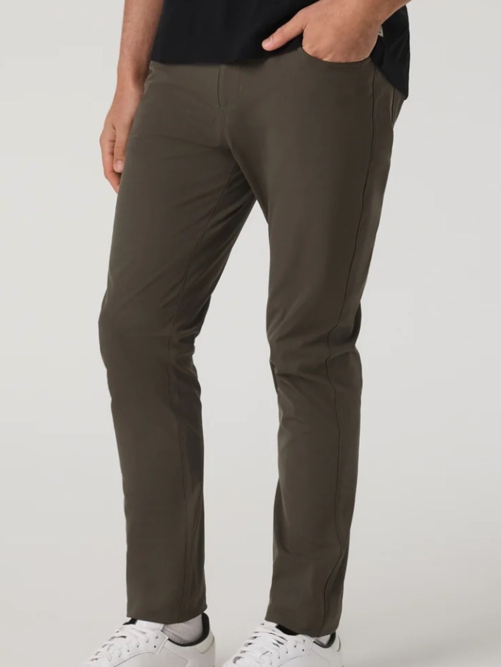Vuori Meta Pant Athletic Slim Fit 32" Waist Dark Oregano